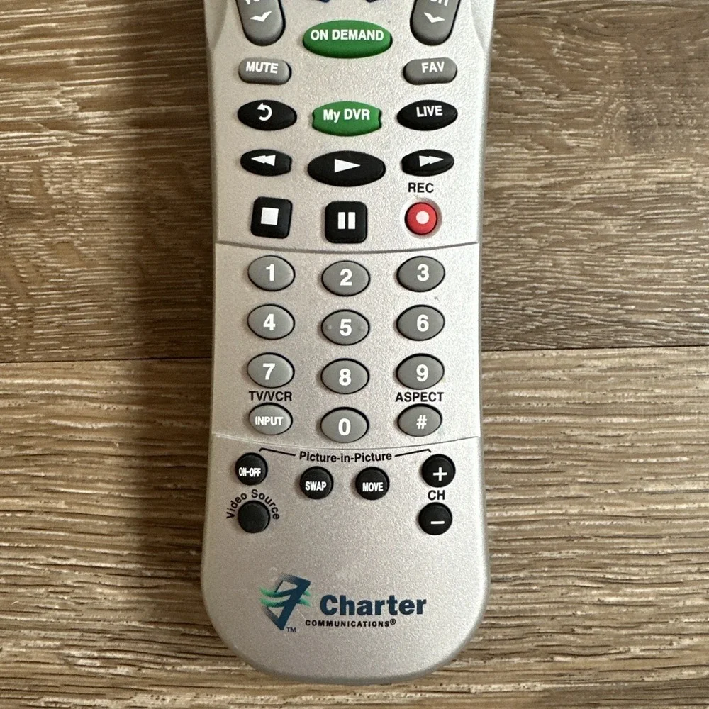 CHARTER CABLE BOX Digital TV REMOTE CONTROL HDTV DVR ON Demand